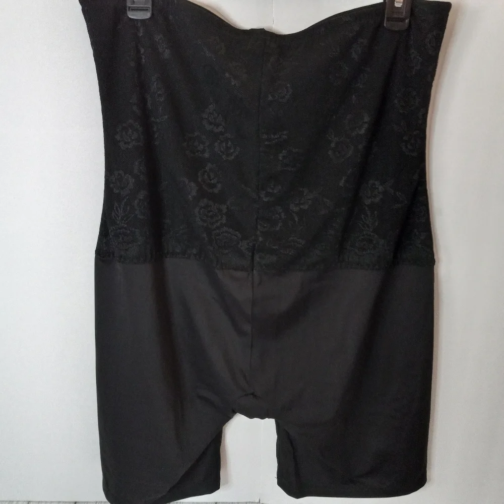 Torrid Microfiber & Floral Lace High-Rise Smoothing Shapewear Shorts